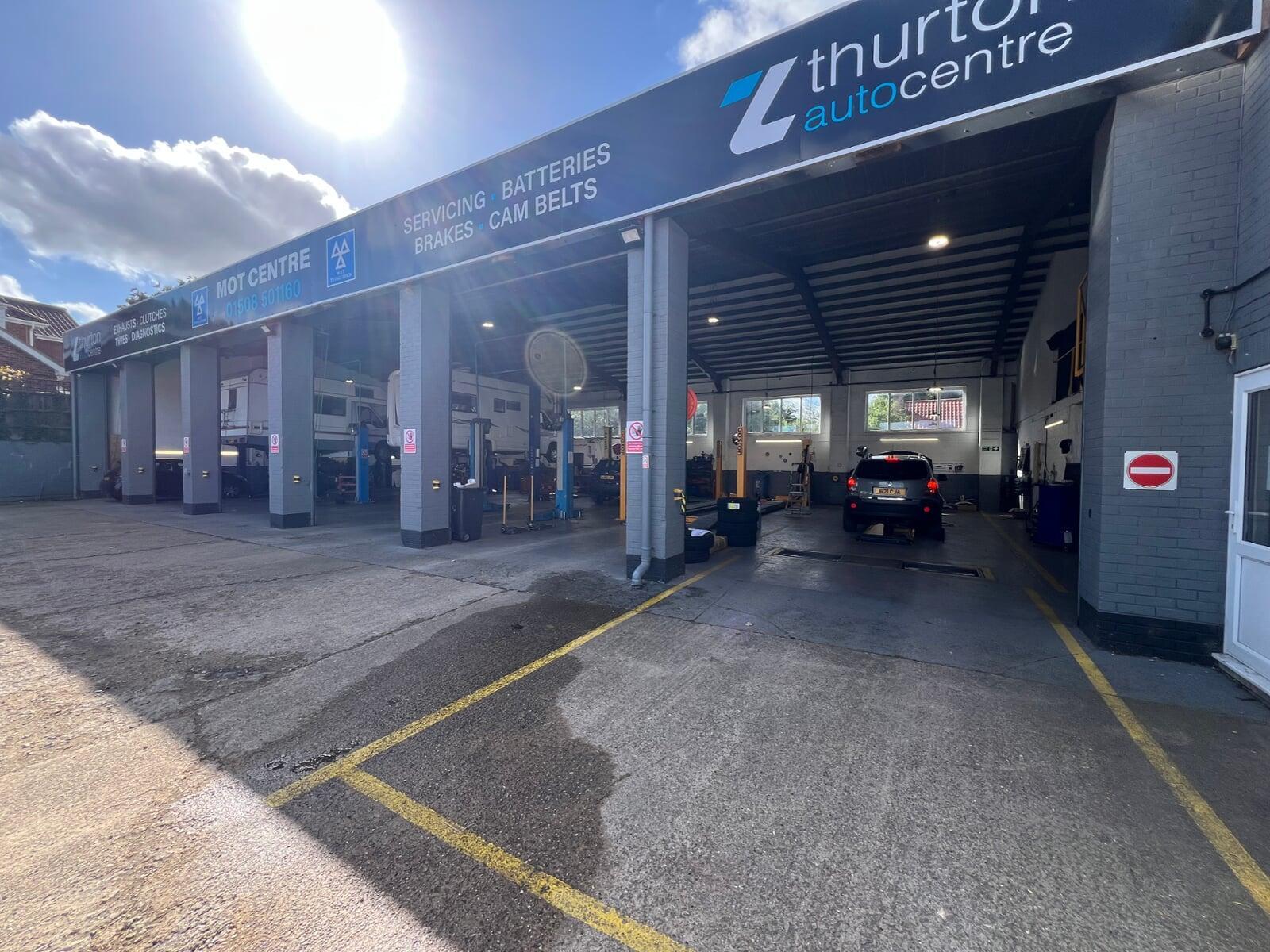 6500sq ft 6 lane workshop at Thurton Aut o centrre