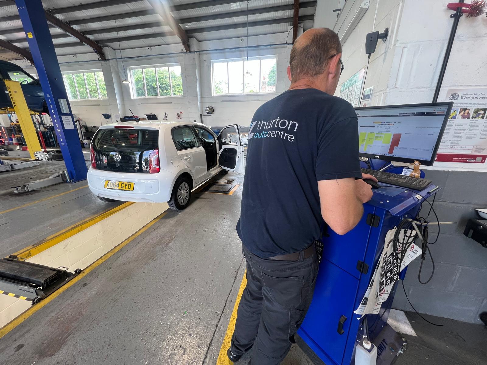 MOT testing class 4, 5 and 7