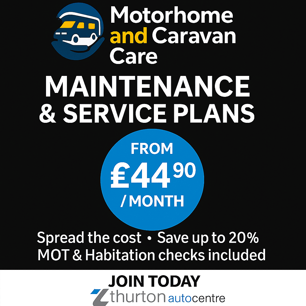 Motorhome and Caravan Care Maintenance and service plans