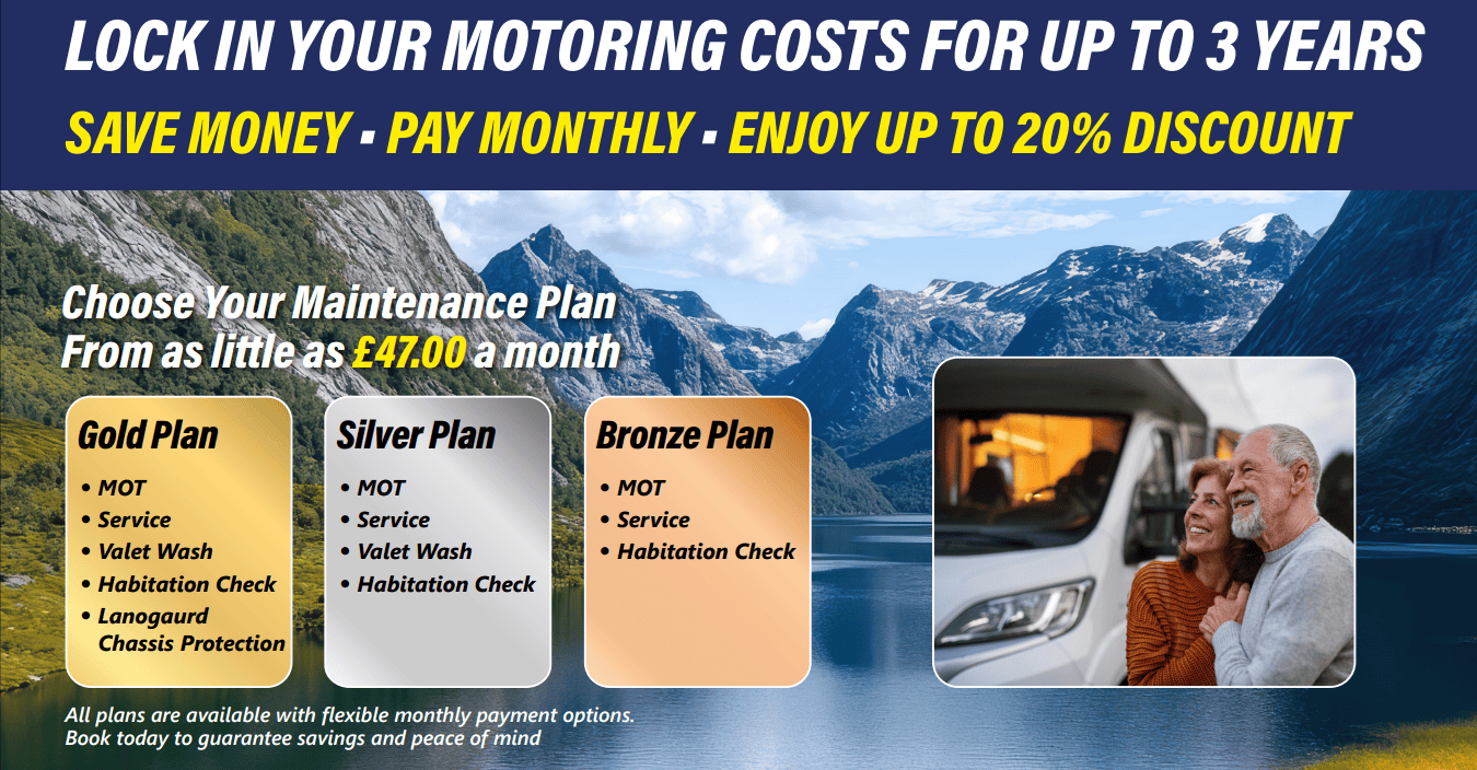 caravan and towing vehicle maintenance and service plans