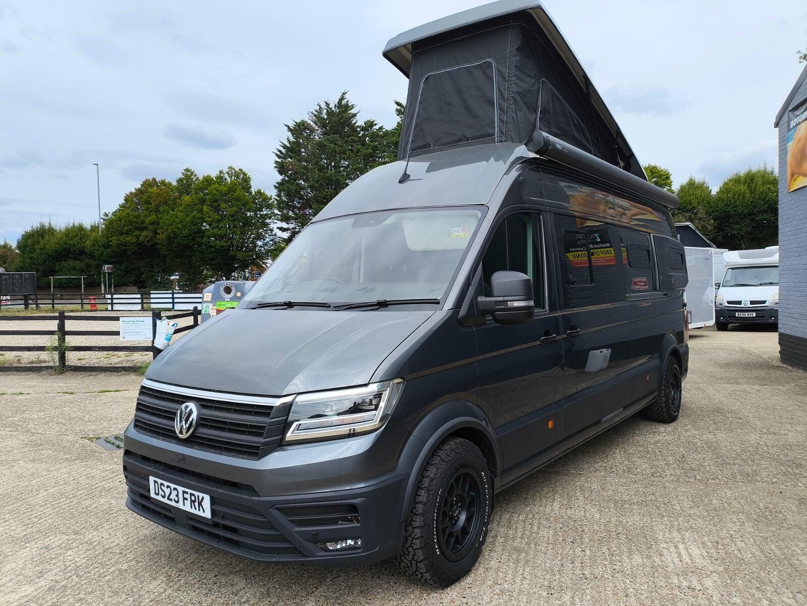 TREK RV Grand Tourer – 4 Berth Volkswagen Crafter Off-Grid Campervan  Thurton Auto Centre