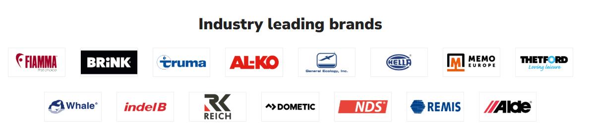 Online store selling leading industry brands 