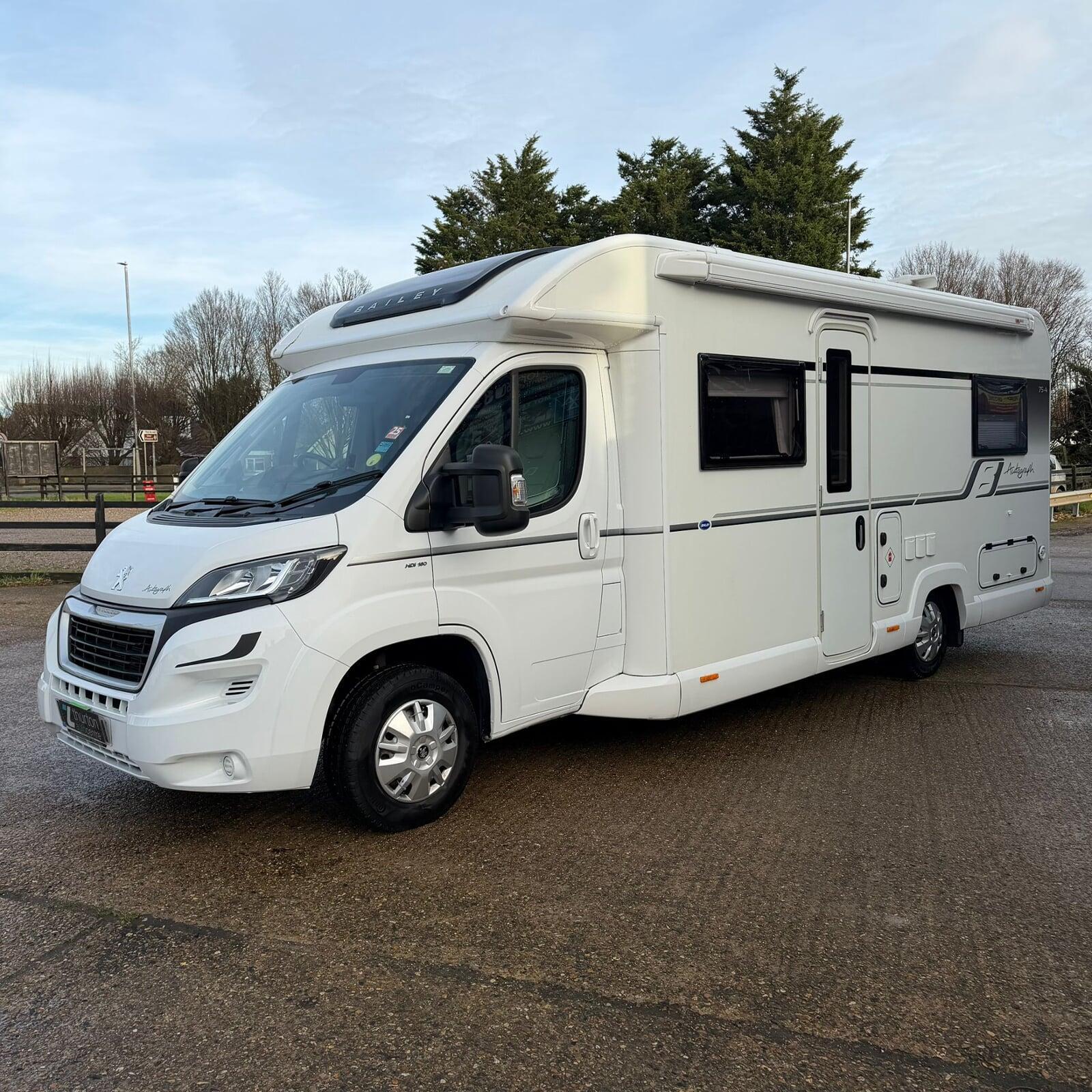 2018 Bailey Approach 754 Autograph 4 Berth 4 Belted Motorhome