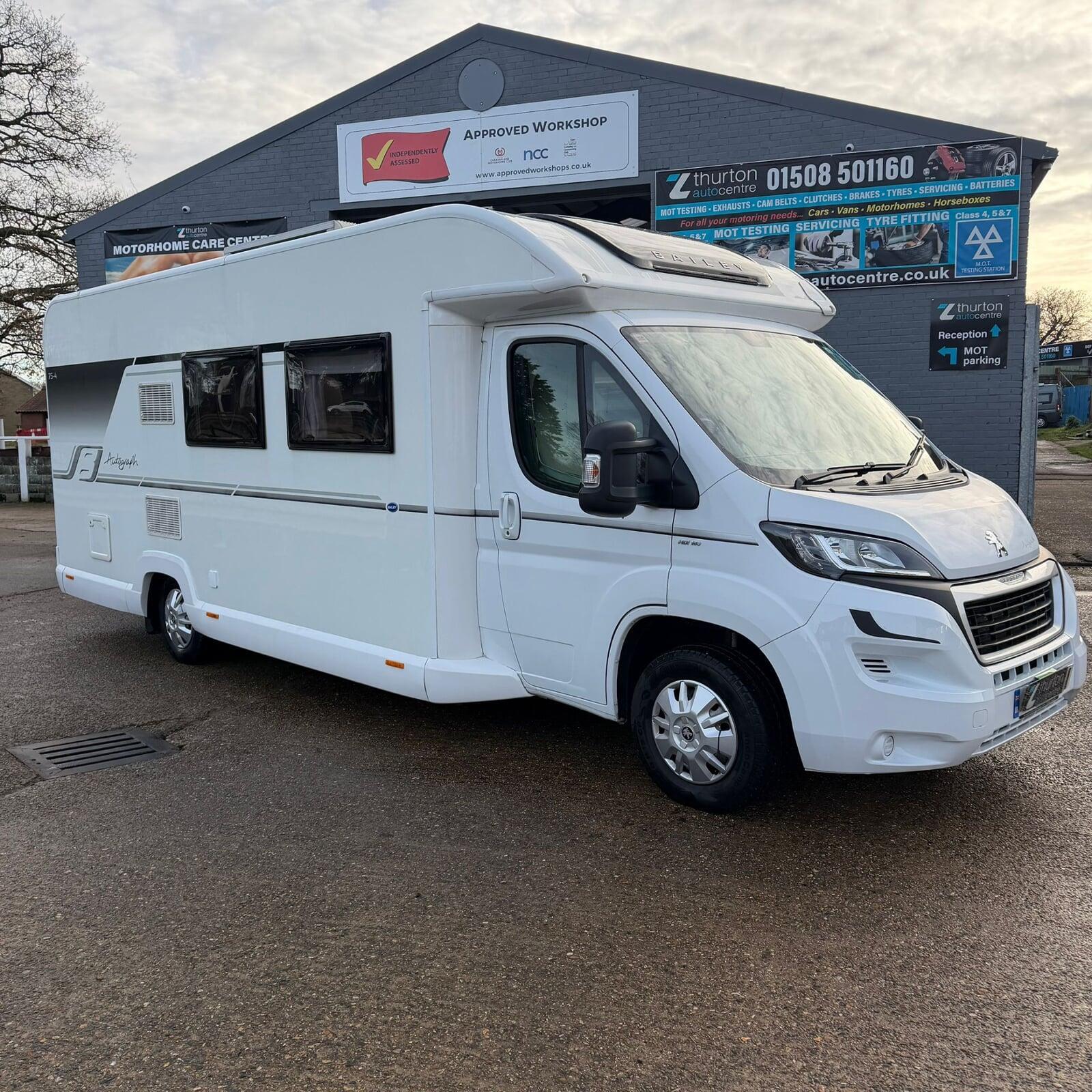 2018 Bailey Approach 754 Autograph 4 Berth 4 Belted Motorhome
