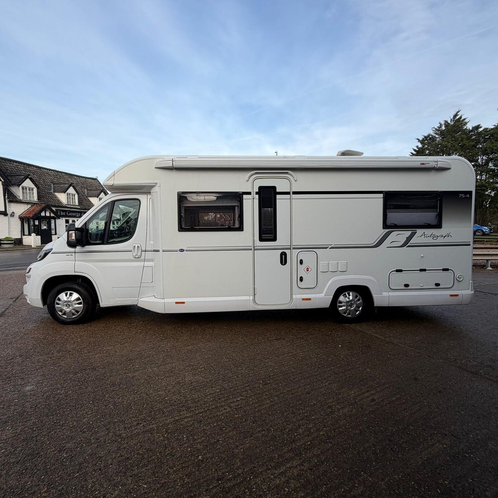 2018 Bailey Approach 754 Autograph 4 Berth 4 Belted Motorhome
