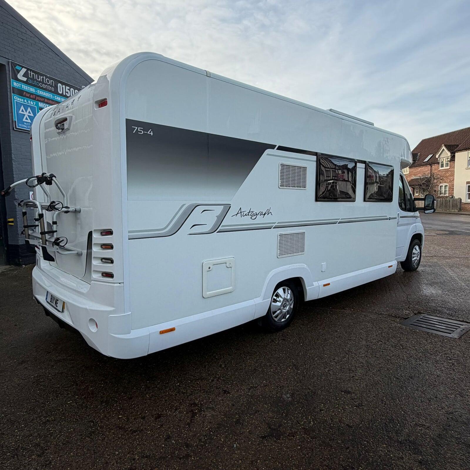 2018 Bailey Approach 754 Autograph 4 Berth 4 Belted Motorhome
