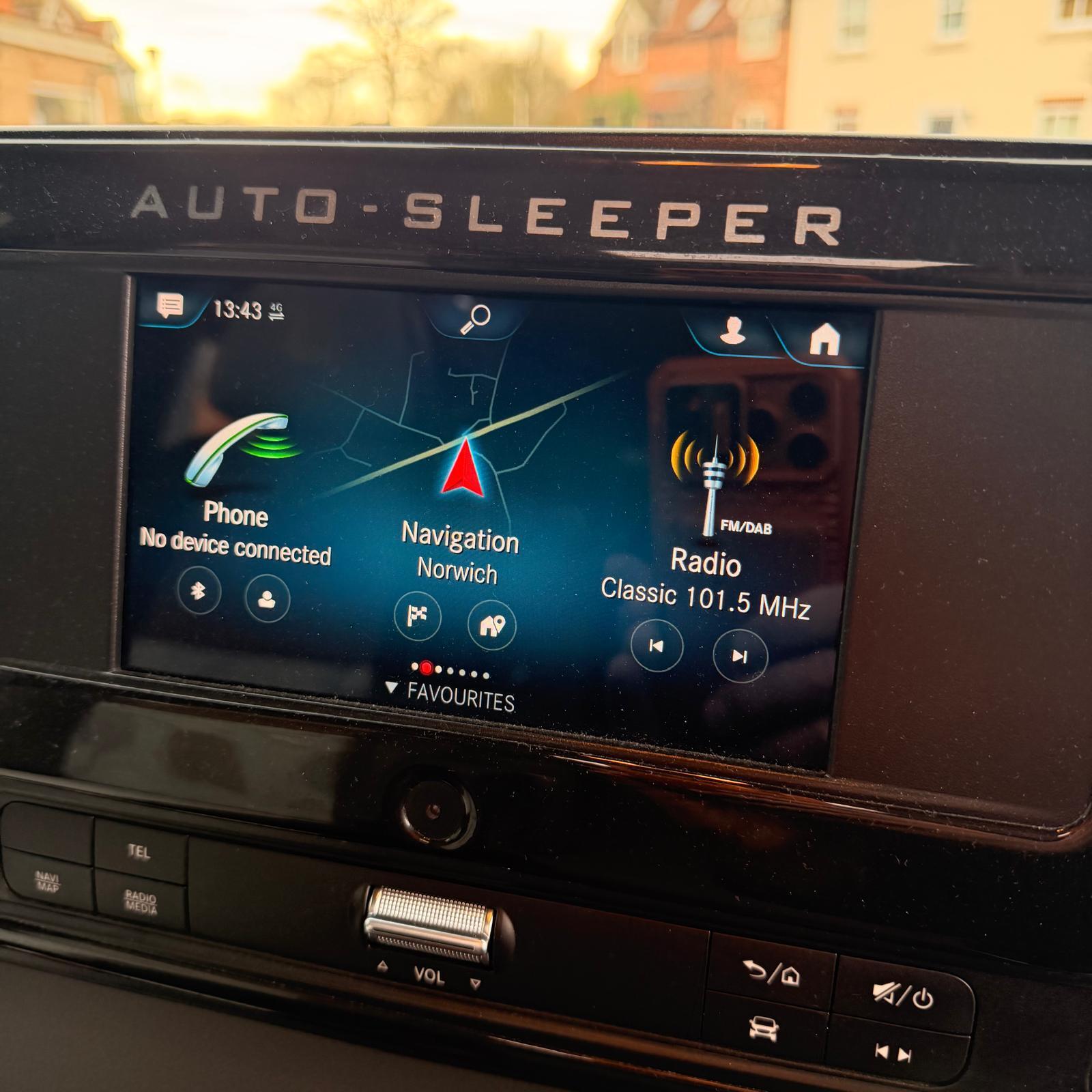 2019 Auto-Sleeper Malvern Automatic 4 Berth 4 Belted Motorhome