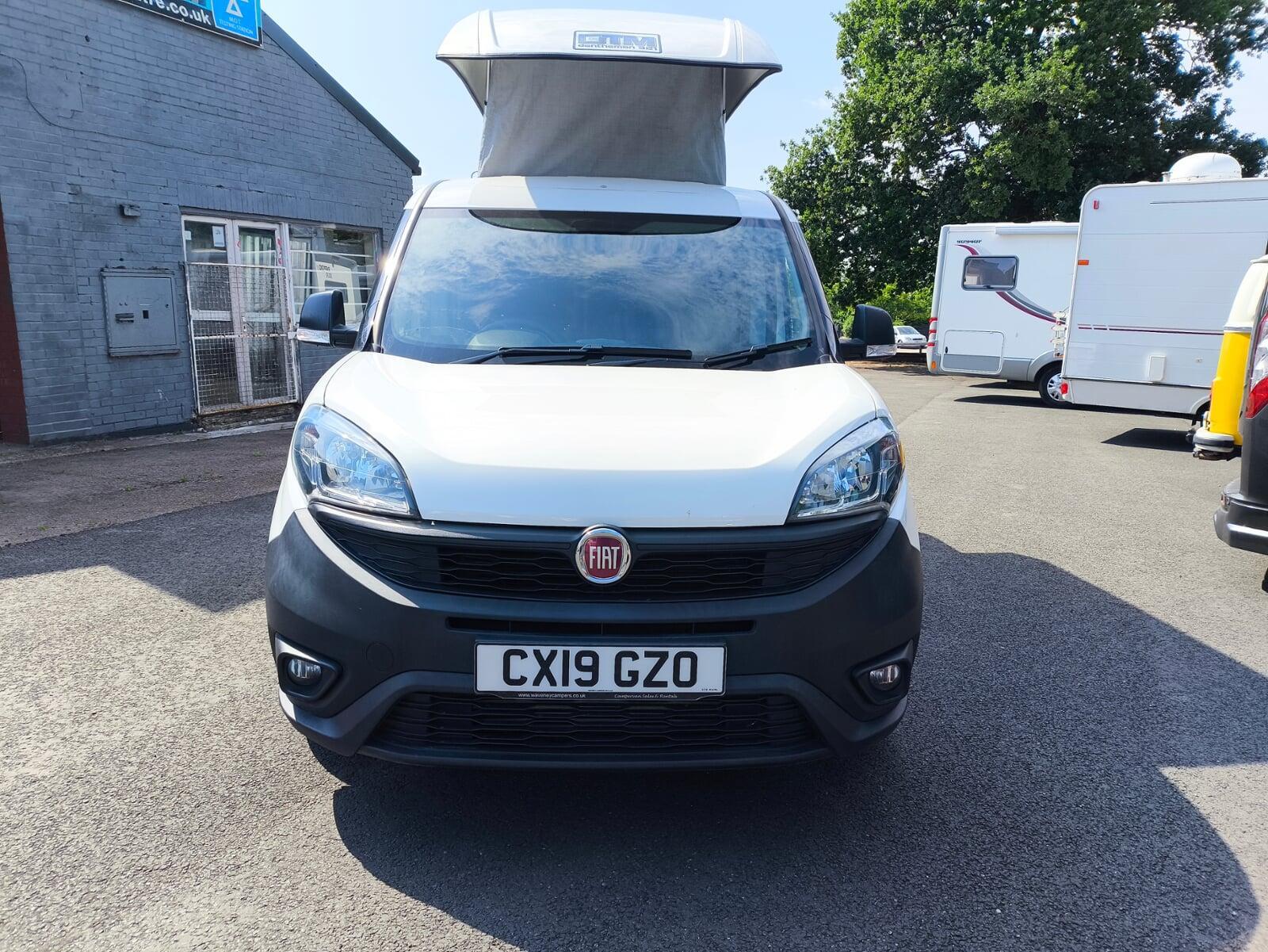 2019 Fiat Doblo Max Fully Converted 2 Berth Micro Campervan with Electric Pop-Up Roof