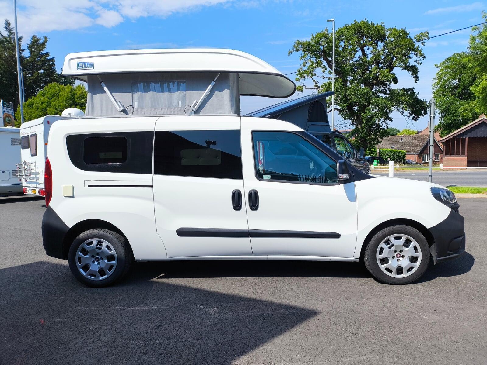 2019 Fiat Doblo Max Fully Converted 2 Berth Micro Campervan with Electric Pop-Up Roof