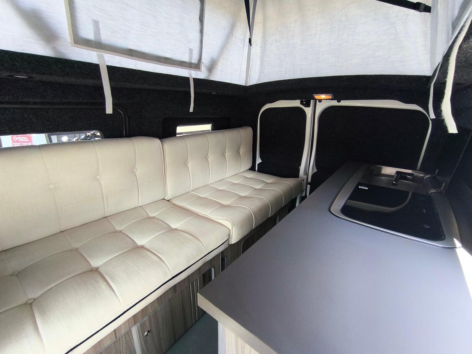 2019 Fiat Doblo Max Fully Converted 2 Berth Micro Campervan with Electric Pop-Up Roof