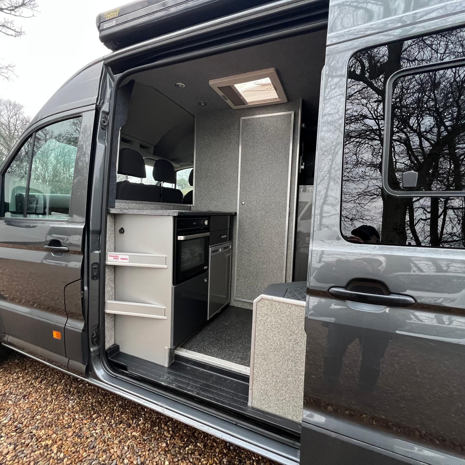 2020 Volkswagon Crafter CR35Trendline Automatic 4 berth campervan 4 Bike 2 Kart Garage