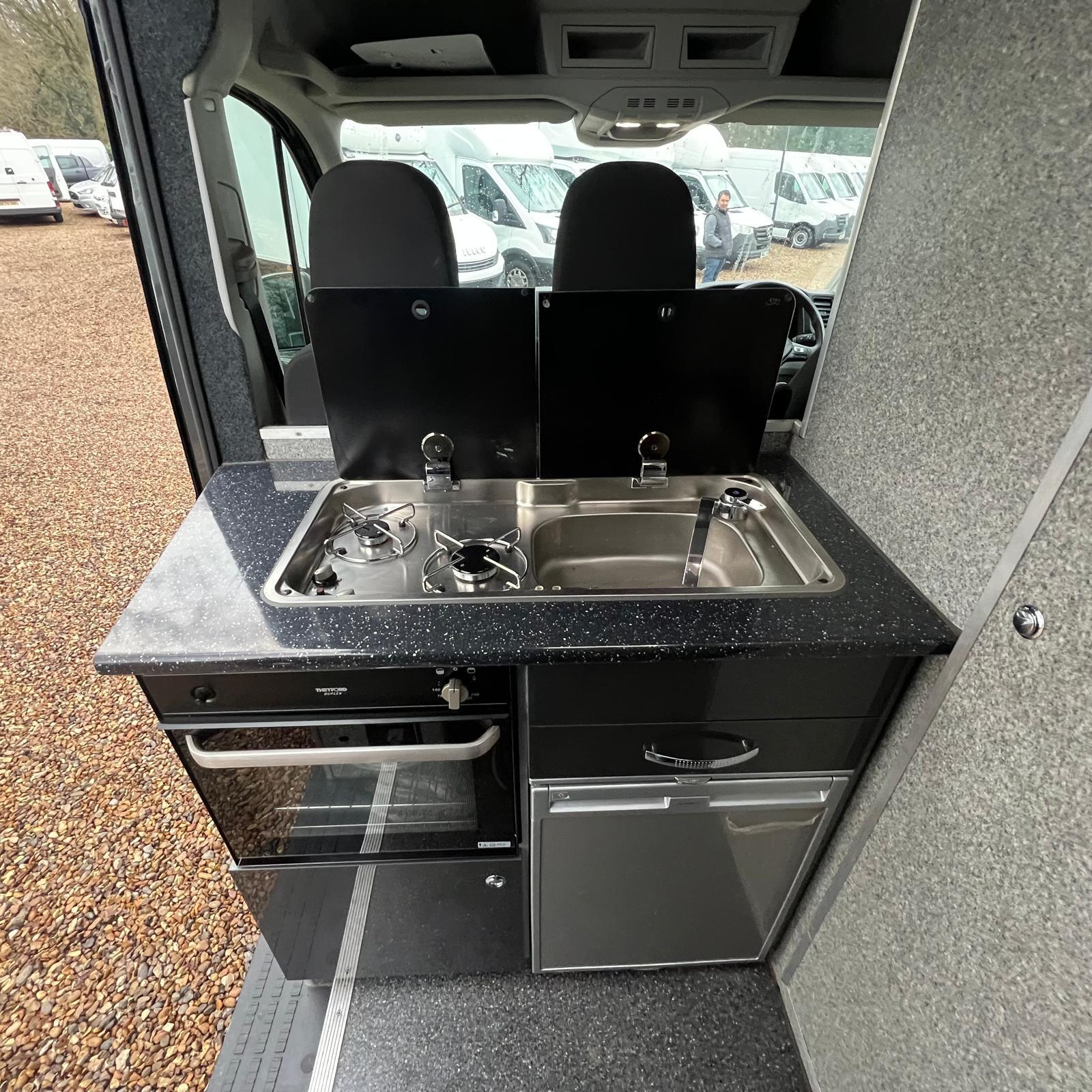 2020 Volkswagon Crafter CR35Trendline Automatic 4 berth campervan 4 Bike 2 Kart Garage