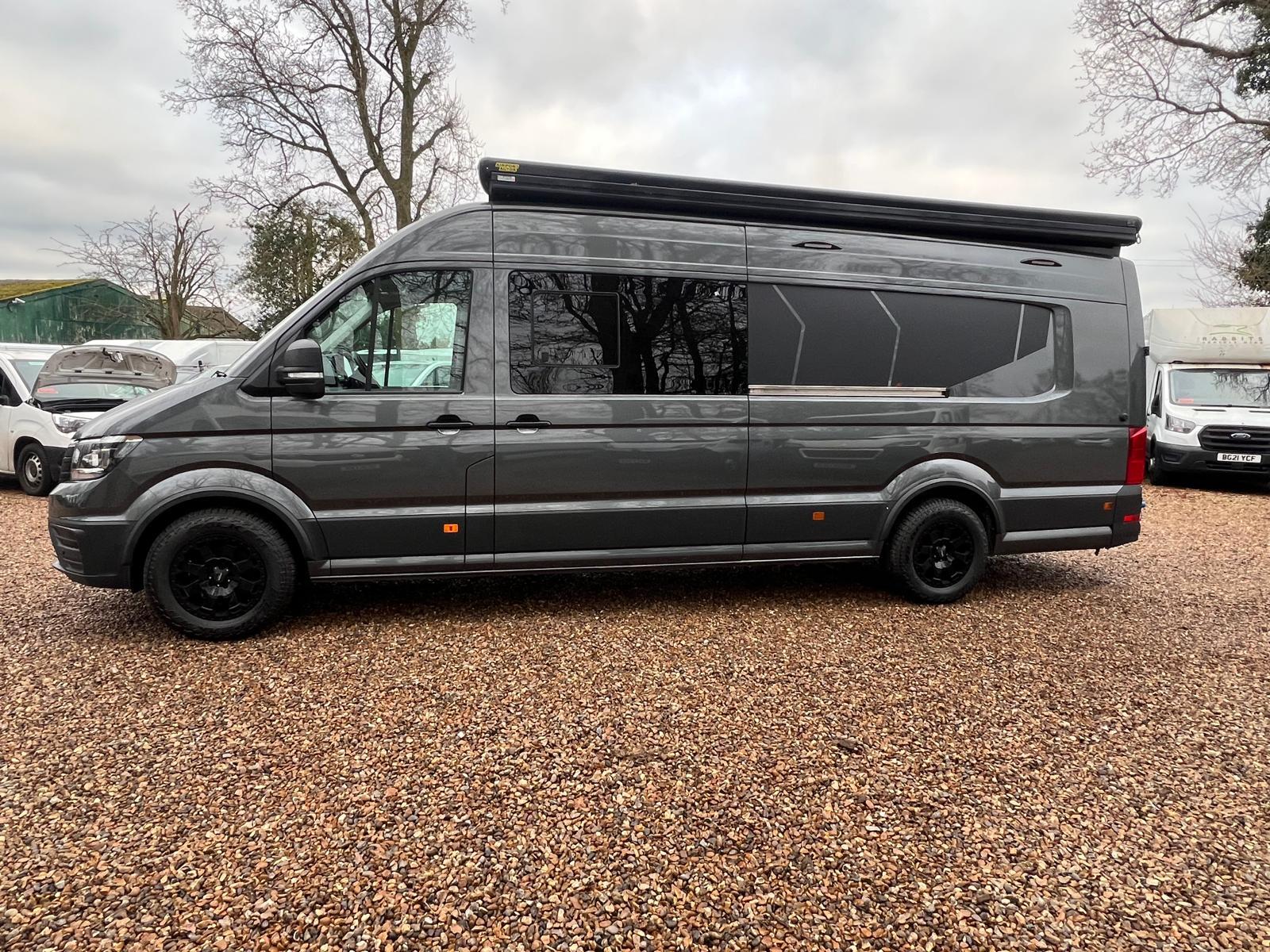 2020 Volkswagon Crafter CR35Trendline Automatic 4 berth campervan 4 Bike 2 Kart Garage