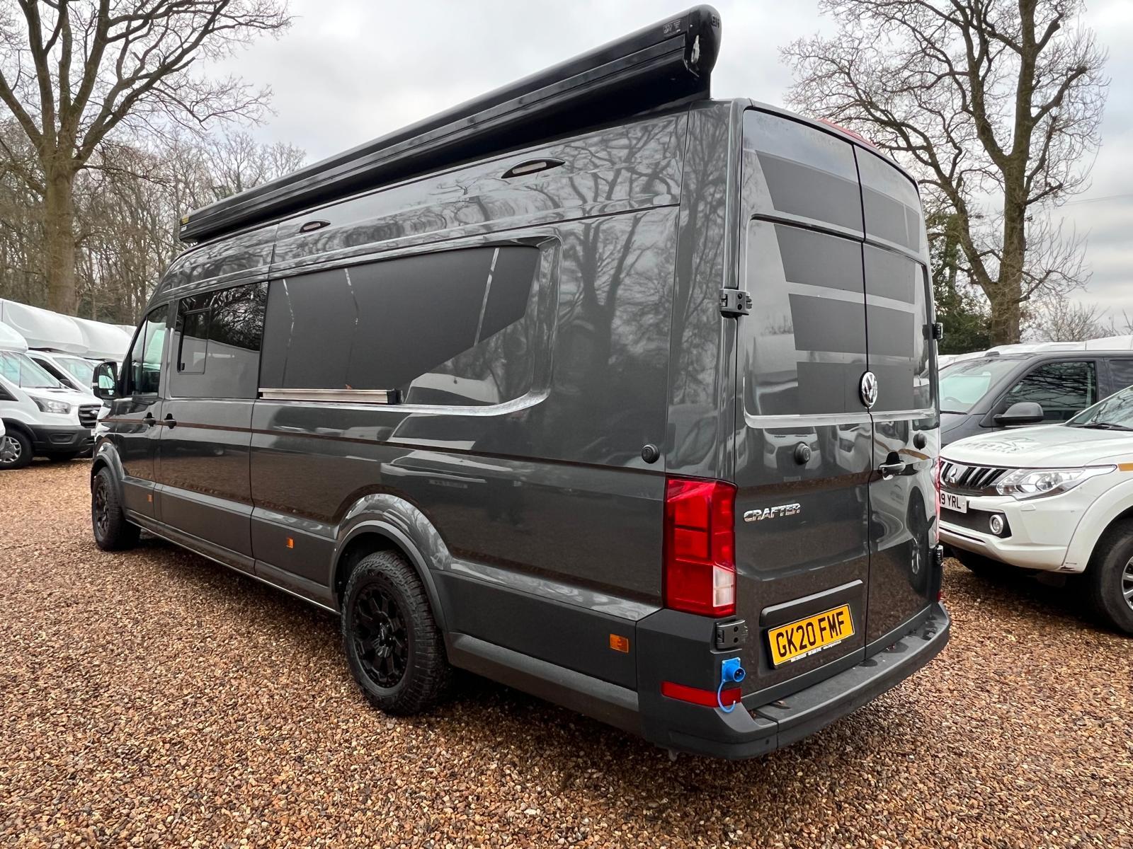 2020 Volkswagon Crafter CR35Trendline Automatic 4 berth campervan 4 Bike 2 Kart Garage