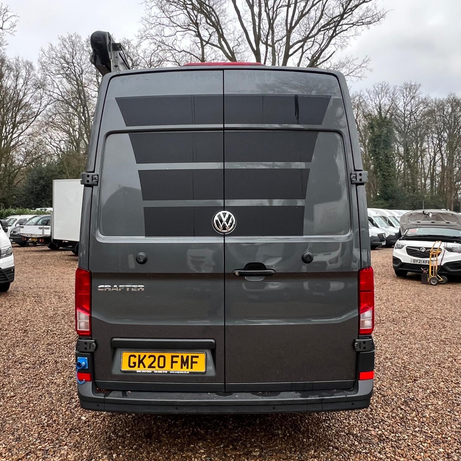 2020 Volkswagon Crafter CR35Trendline Automatic 4 berth campervan 4 Bike 2 Kart Garage