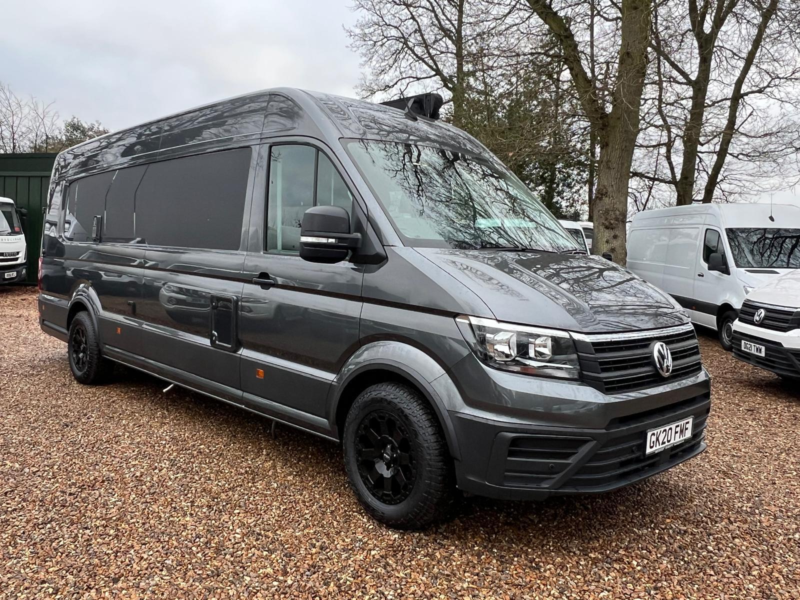2020 Volkswagon Crafter CR35Trendline Automatic 4 berth campervan 4 Bike 2 Kart Garage