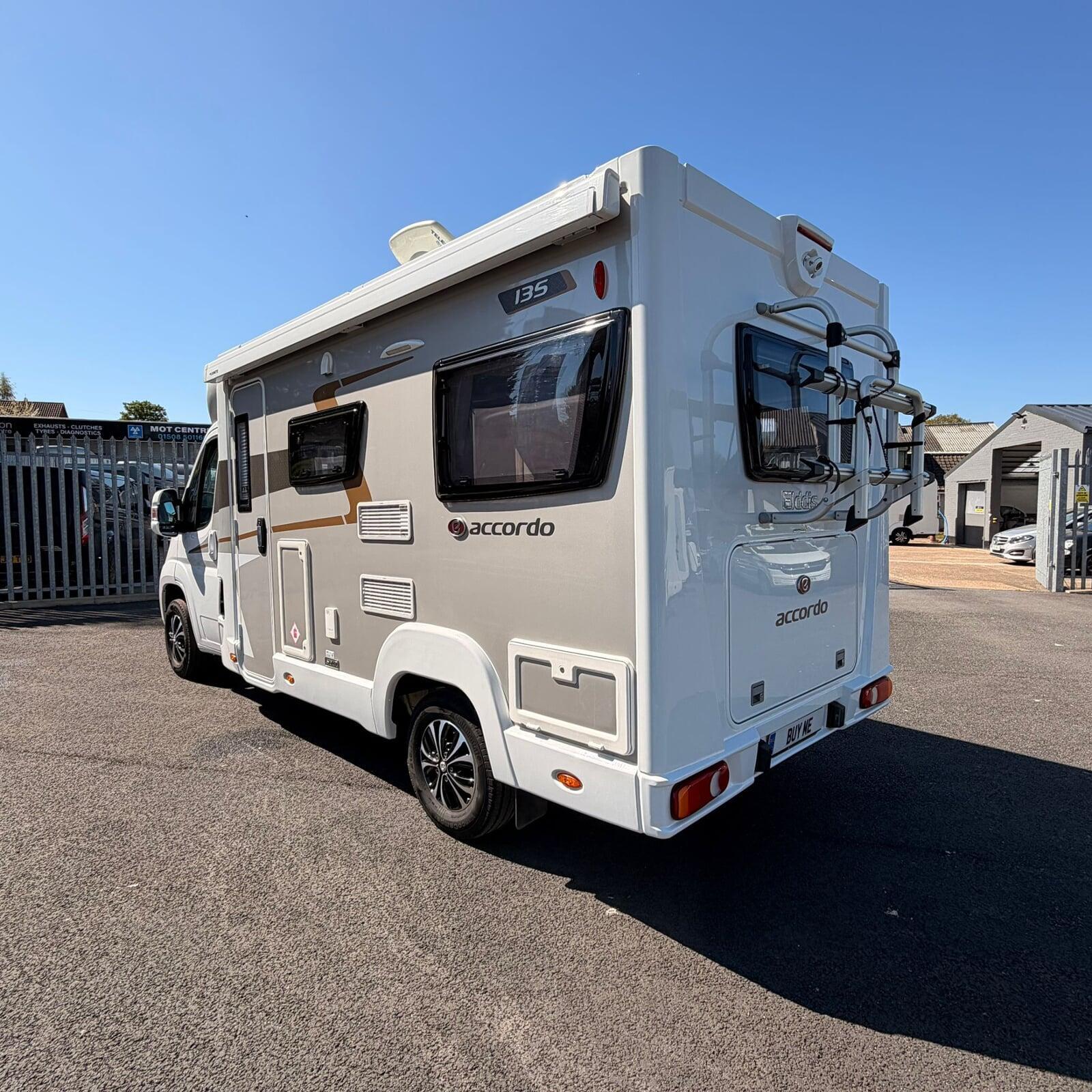 2021 Elddis Accordo 135 2 berth 4 belted motorhome