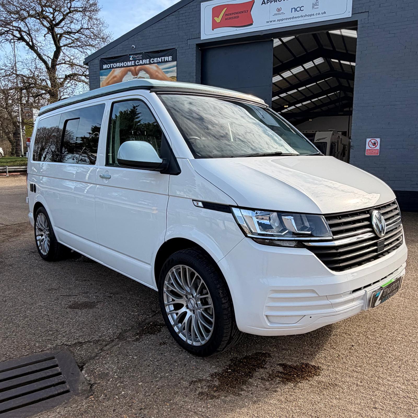 2021 Volkswagen Transporter T28 2 0 TD 4 Berth 5 Belted Camper King Conversion