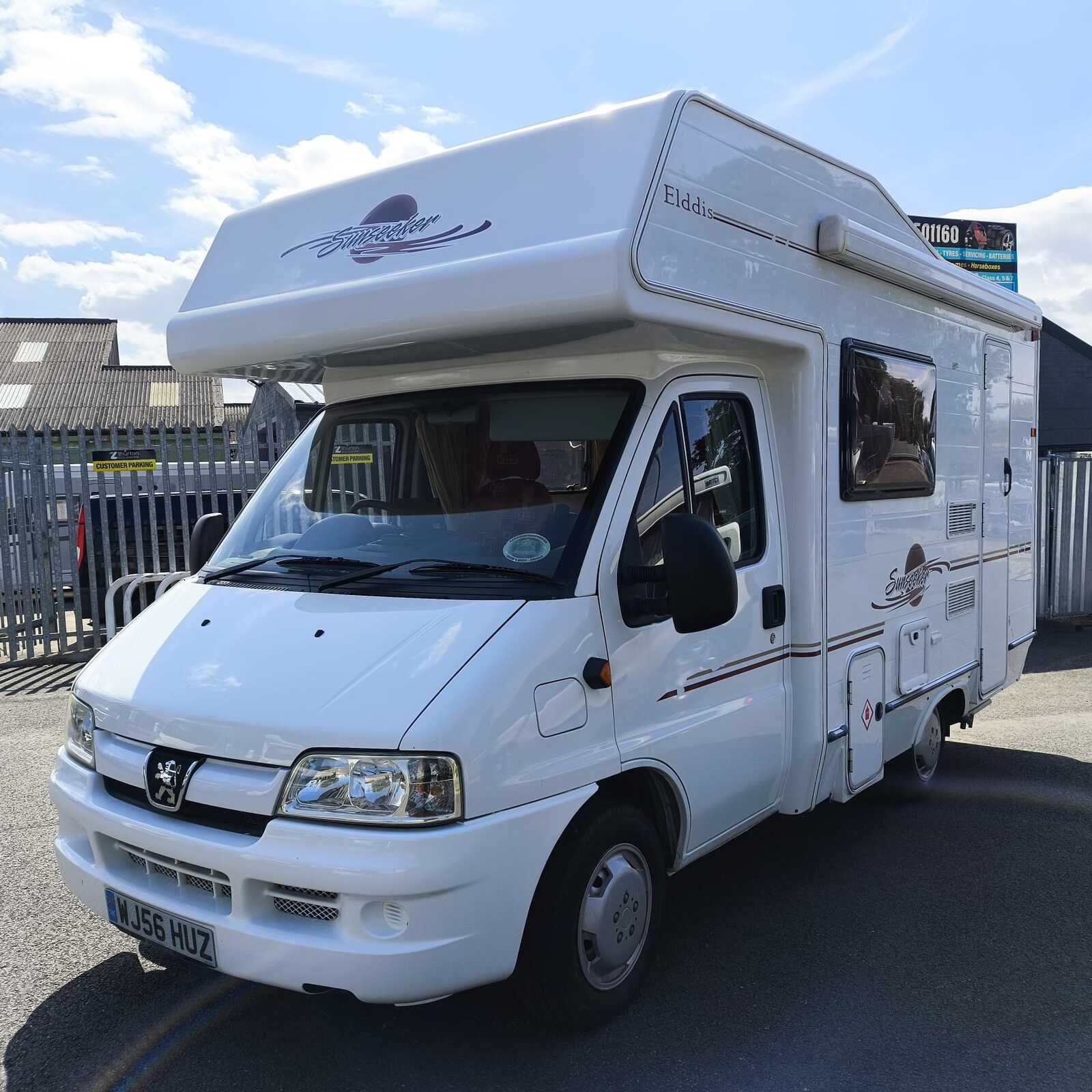 Elddis Sunseeker 100 4 Berth 4 Belted Motorhome