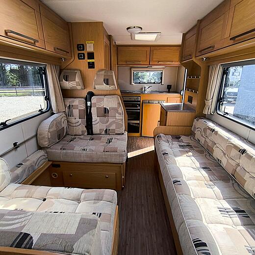 Elddis Sunseeker 130 4 Berth 4 belted Motorhome