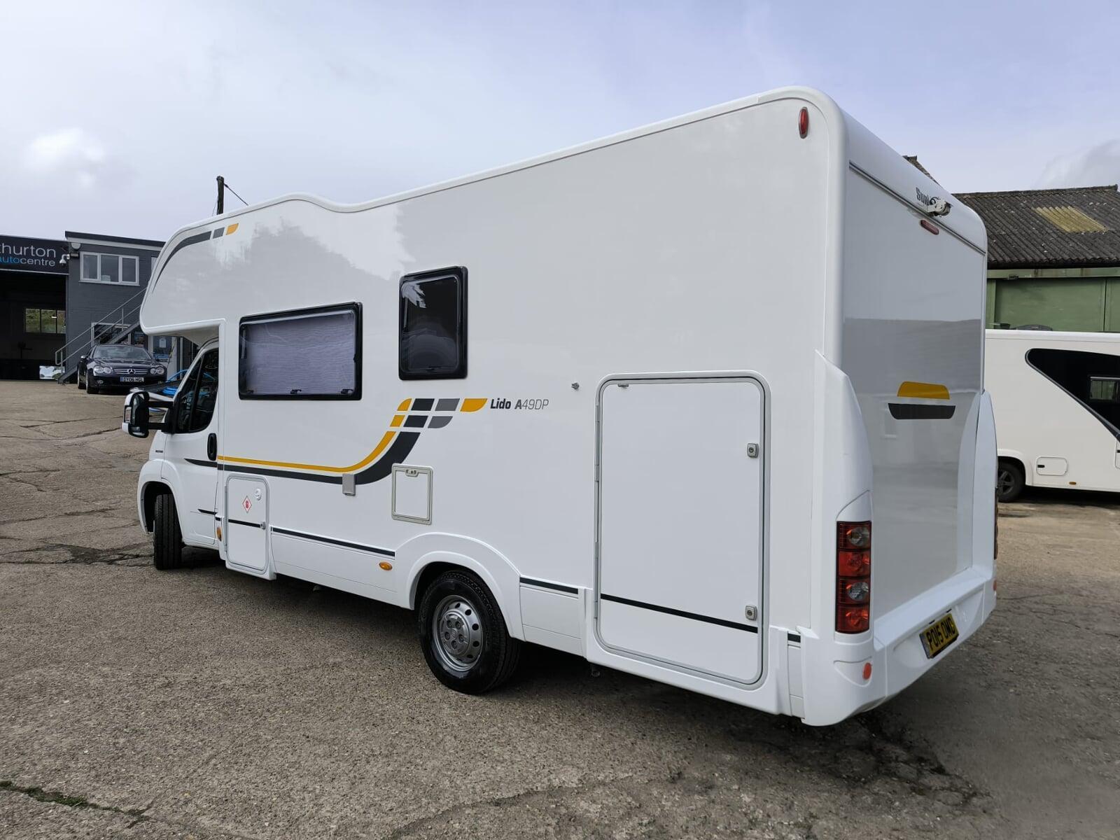 Motorhome valeting services