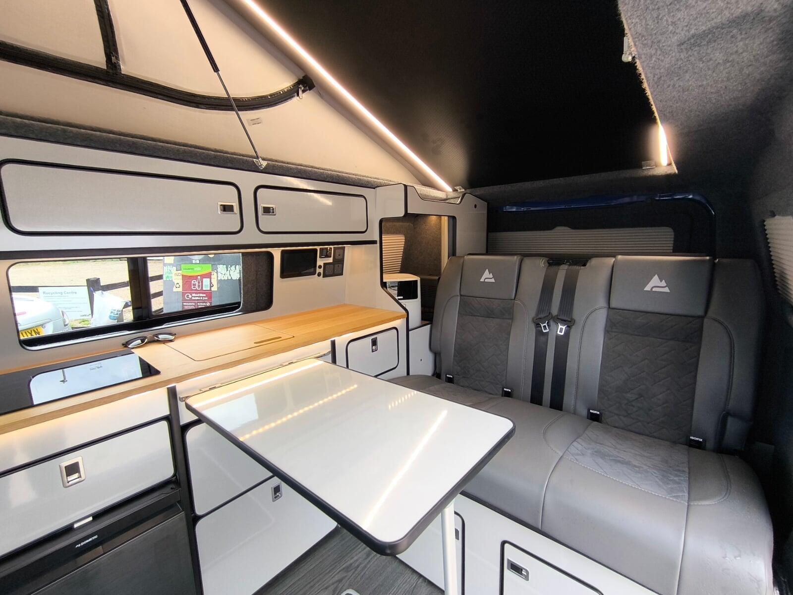 SVO Ultramarine Transit Custom Escape Apex Campervan