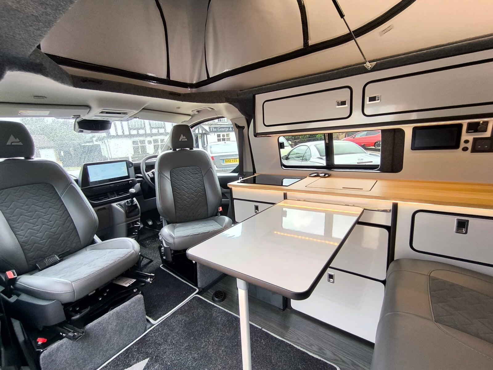 SVO Ultramarine Transit Custom Escape Apex Campervan