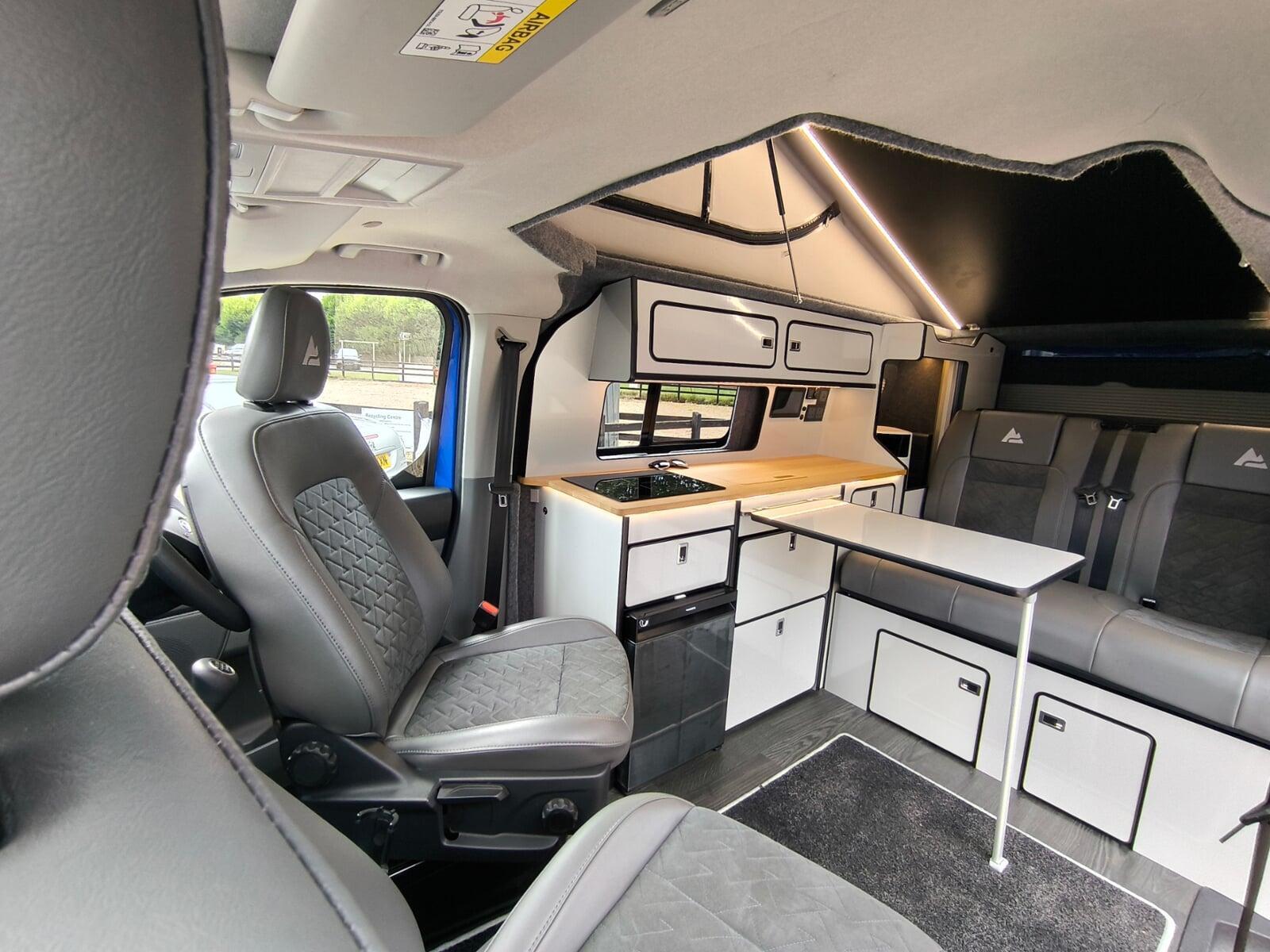 SVO Ultramarine Transit Custom Escape Apex Campervan