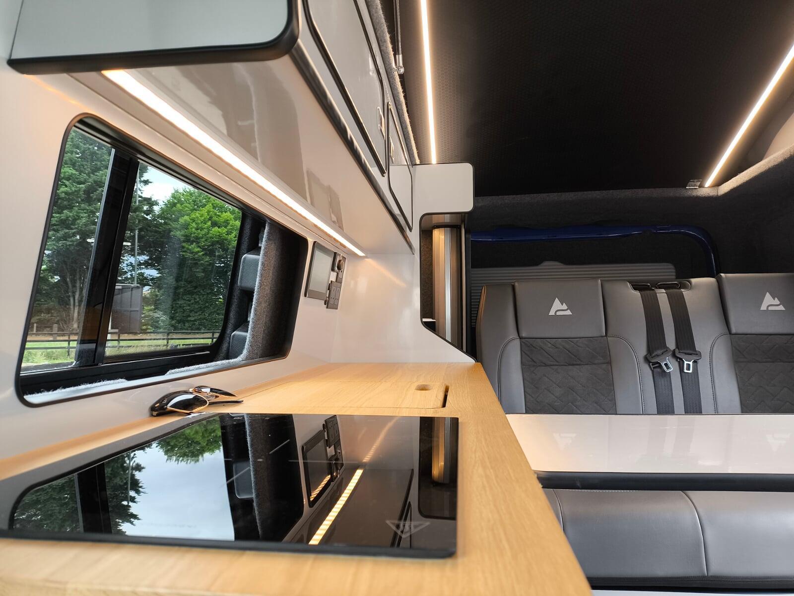 SVO Ultramarine Transit Custom Escape Apex Campervan