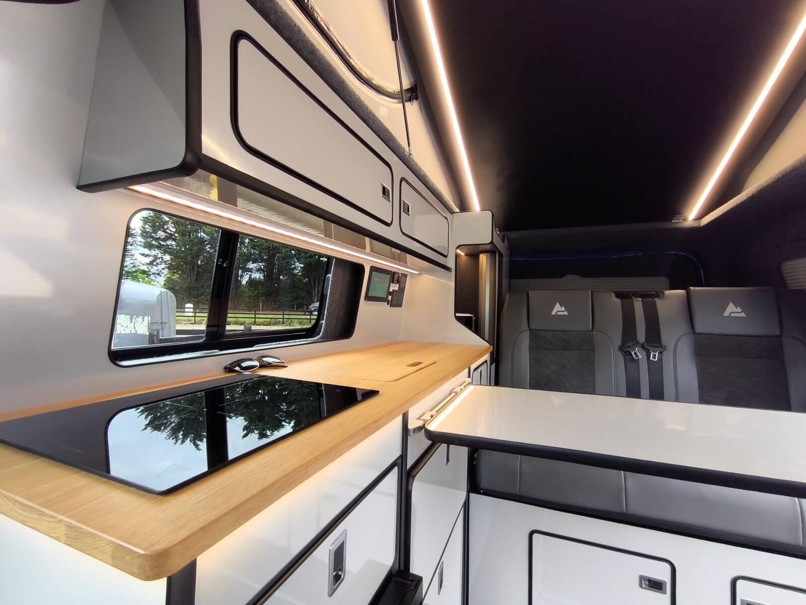 SVO Ultramarine Transit Custom Escape Apex Campervan