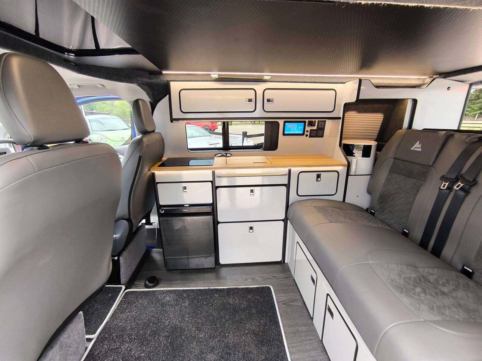 SVO Ultramarine Transit Custom Escape Apex Campervan