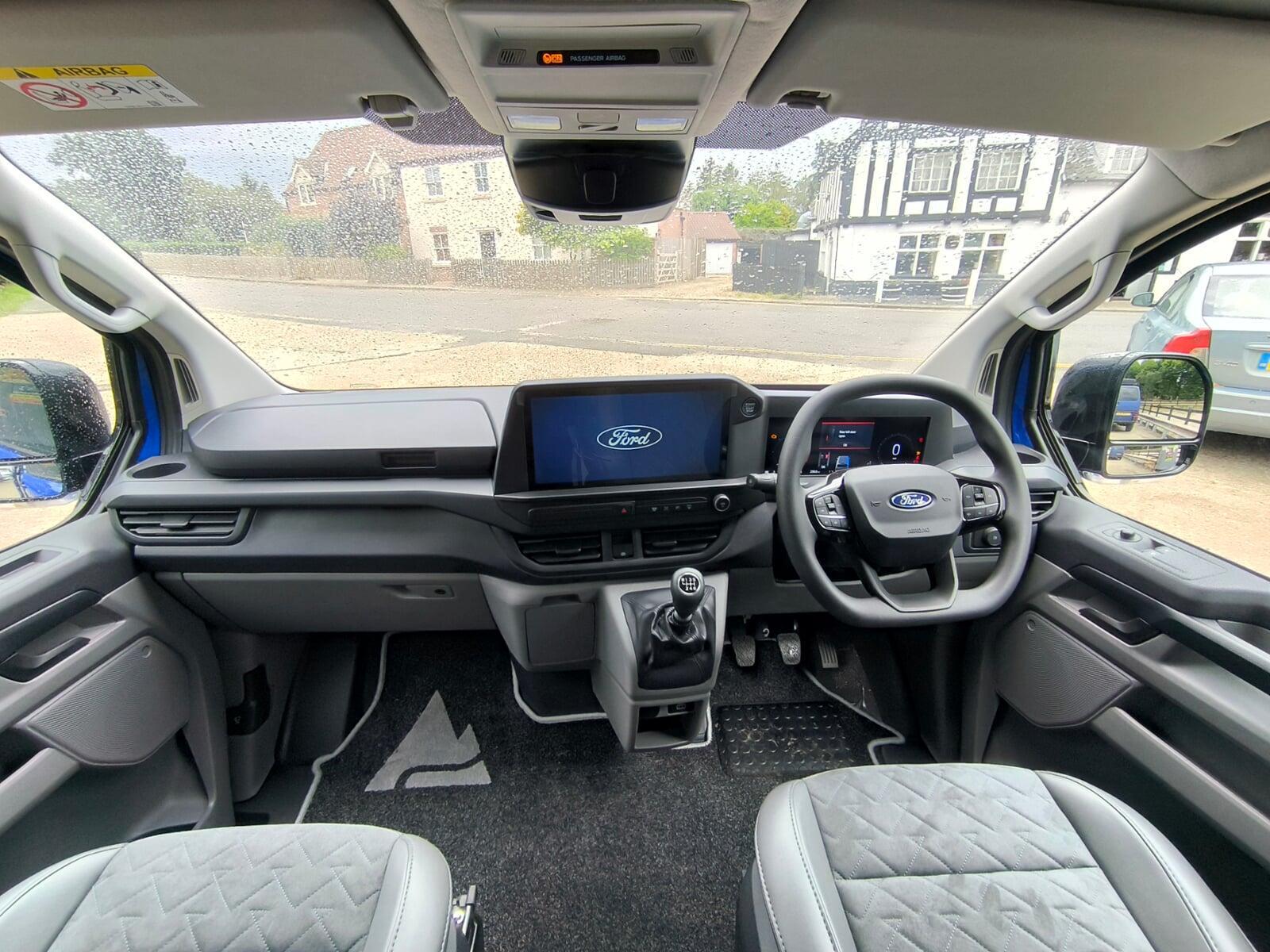 SVO Ultramarine Transit Custom Escape Apex Campervan