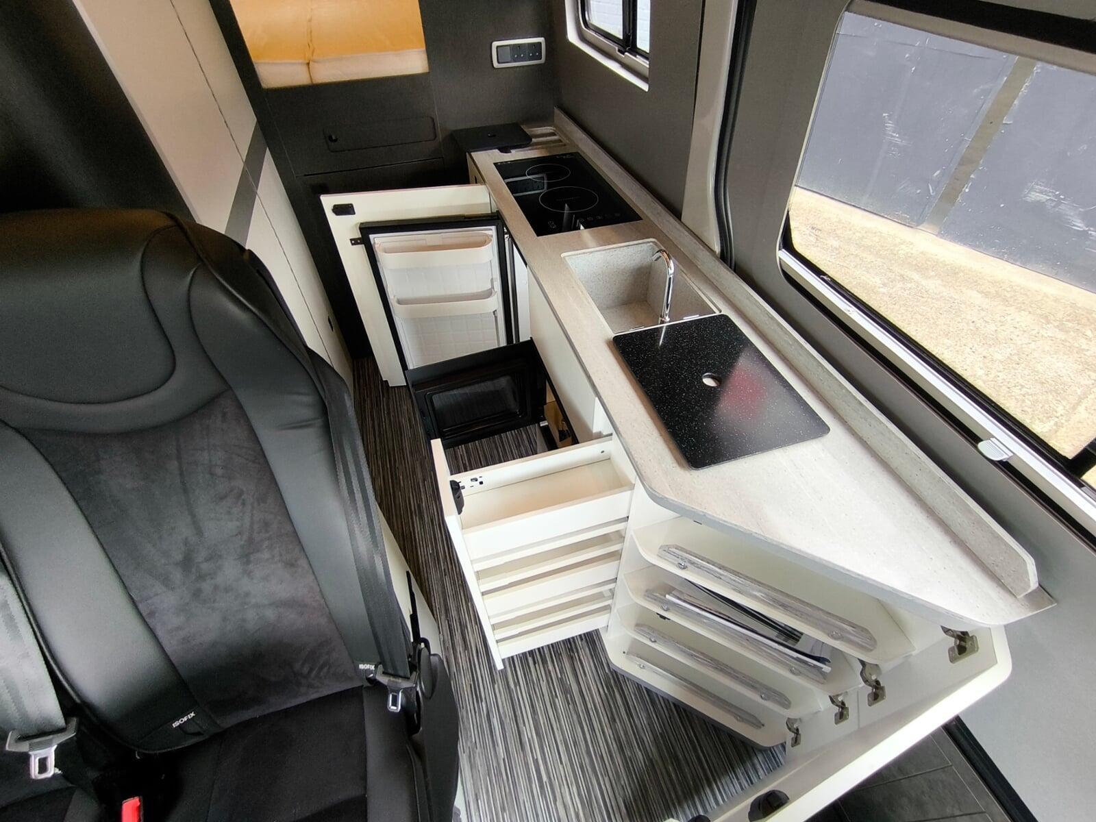 TREK RV Grand Tourer 4 berth VW Crafter campervan